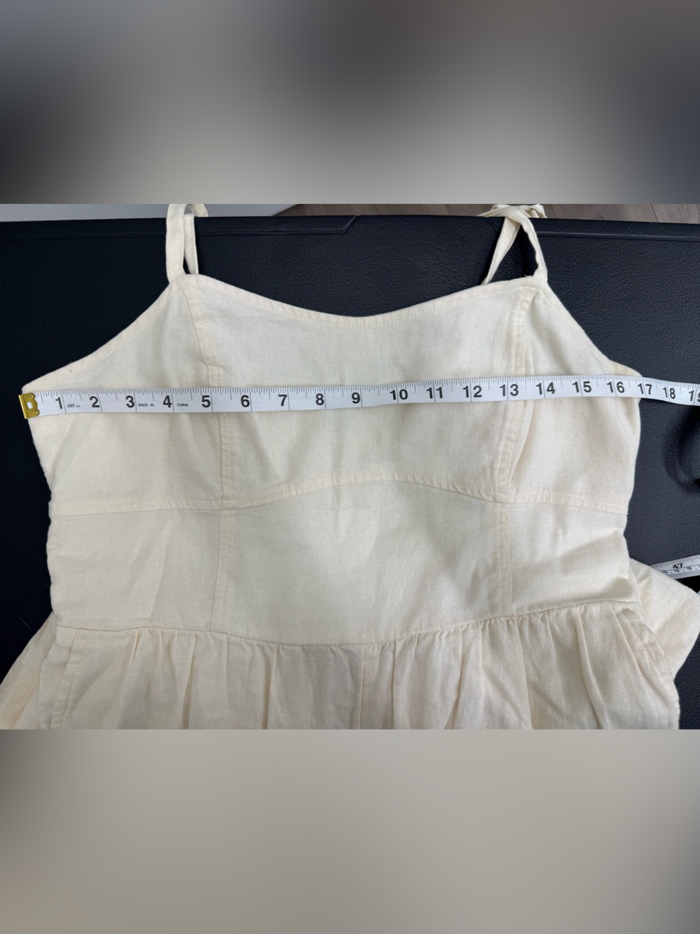 Old Navy Cream Jumpsuit - Picture 4 of 5